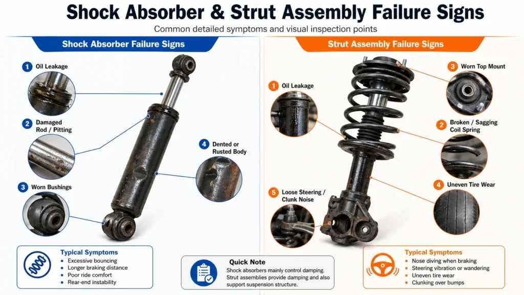 Shock Absorber VS Strut Assembly
