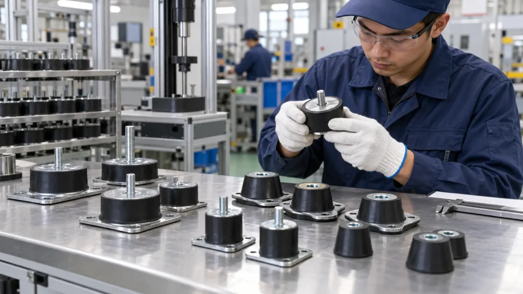 Spring vs. Rubber Vibration Isolator