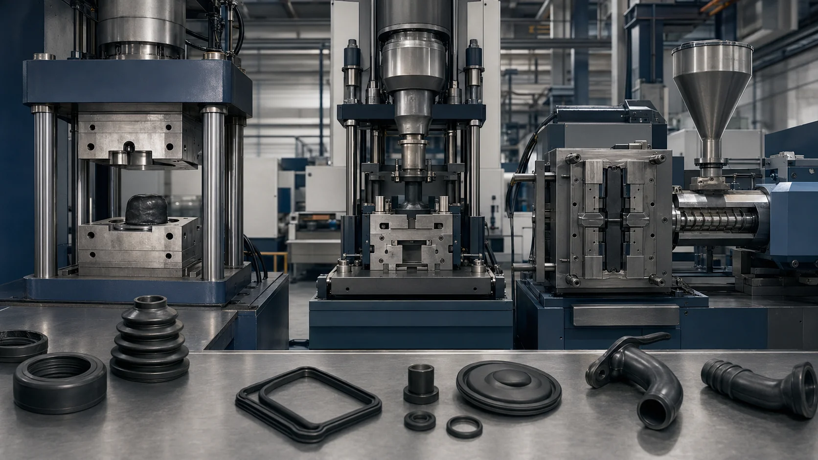3 Types of Rubber Molding
